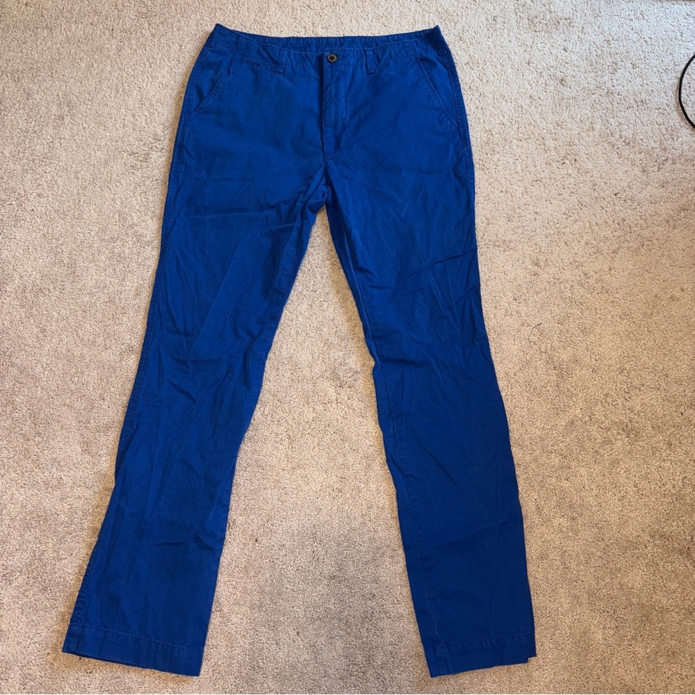 Men's Blue JC Penny Chino Pants Size: 36x34
